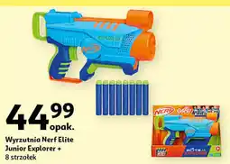 Auchan Wyrzutnia Nerf Elite Junior Explorer + 8 strzałek oferta