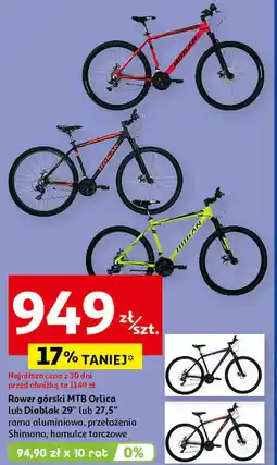 Rower górski MTB Orlica lub Diabl. 29'' lub 27,5''