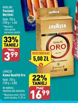 ALDI LAVAZZA Kawa Qualità Oro 250 g oferta