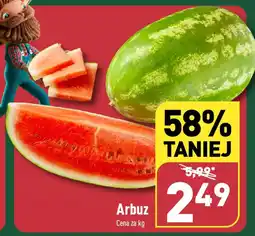 ALDI Arbuz 1 kg oferta