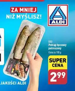 ALDI BBQ Pstrąg tęczowy patroszony 100 g oferta