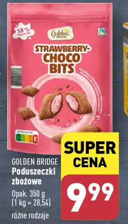 ALDI GOLDEN BRIDGE Poduszeczki zbożowe 350 g oferta