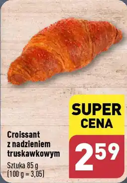 ALDI Croissant z nadzieniem truskawkowym 85 g oferta