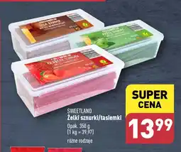 ALDI SWEETLAND Żelki sznurki / tasiemki 350 g oferta
