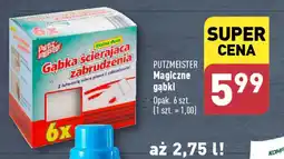 PUTZMEISTER Magiczne gąbki 6 szt.