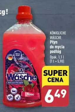 ALDI KÖNIGLICHE WÄSCHE Płyn do mycia podłóg 1,1 l oferta