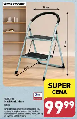 ALDI WORKZONE Drabinka składana oferta
