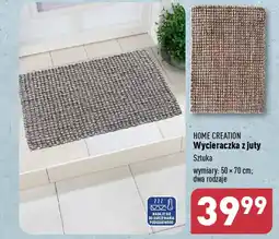 ALDI HOME CREATION Wycieraczka z juty oferta