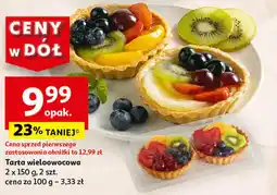 Auchan Tarta wieloowocowa oferta