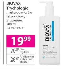Hebe Maska do włosów Biovax oferta