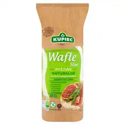 Stokrotka Market Kupiec Slim Wafle ryżowe naturalne 90 g (18 sztuk) oferta