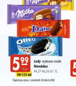 MOKPOL Lody Mondelez wybrane smaki 90-135 ml oferta
