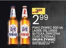 Wafelek Piwo Żywiec oferta