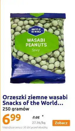 Orzeszki ziemne wasabi Snacks of the World 250g