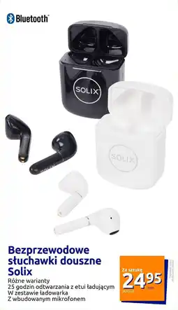 Action Bezprzewodowe słuchawki douszne Solix oferta