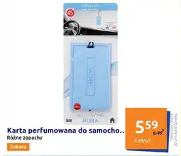 Karta perfumowana do samochu