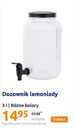 Action Dozownik lemoniady 3l oferta