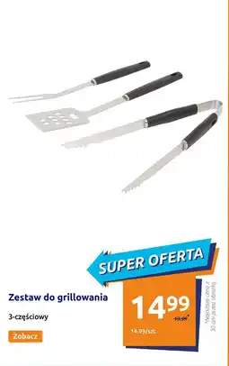 Action Zestaw do grillowania 3-częściowy oferta