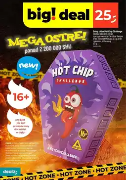Dealz Ostry chips Hot Chip Challenge oferta