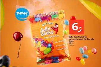 Dealz Żelki - fasolki o ostrym, owocowym smaku Hot Chip Jelly Beans 60 g oferta