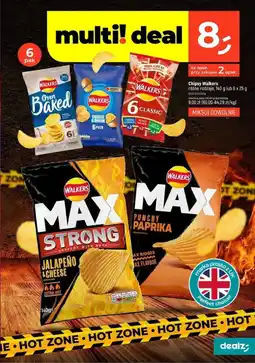 Dealz Chipsy Walkers 140 g / 6 x 25 g oferta