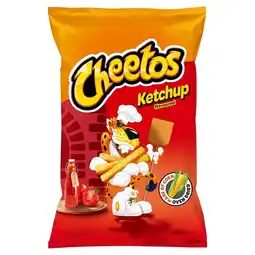 Groszek Cheetos Chrupki kukurydziane o smaku ketchupowym 85 g oferta