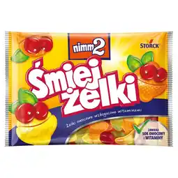 Groszek nimm2 Śmiejżelki Żelki owocowe wzbogacone witaminami 100 g oferta