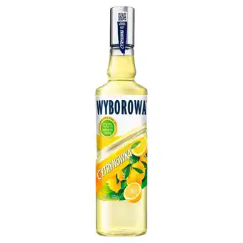 Groszek Wyborowa Cytrynówka Likier o smaku cytryny 500 ml oferta