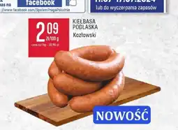 Społem Kiełbasa Kozłowski oferta