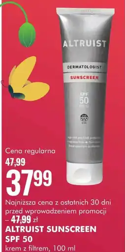 SuperPharm Krem z filtrem Altruist oferta