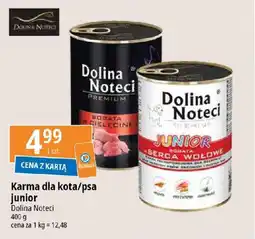 E.Leclerc Karma dla kota/psa junior Dolina Noteci 400g oferta