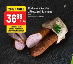 Polomarket Kiełbasa z kaczką z Wędzarni Szymona 1 kg oferta