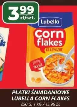 Top Market PŁATKI ŚNIADANIOWE LUBELLA CORN FLAKES 250 G oferta