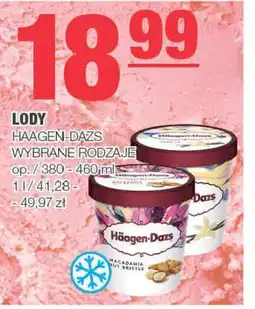 EuroSPAR Häagen-Dazs Lody 380-480 ml oferta