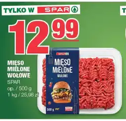 EuroSPAR SPAR Mięso mielone wołowe 500g oferta