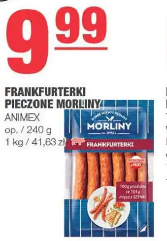 EuroSPAR Anmex Frankfurterki pieczone Morliny 240 g oferta