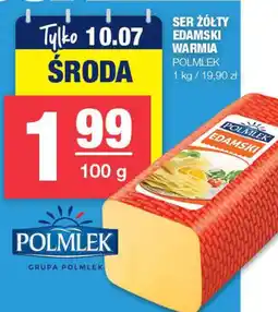 EuroSPAR Polmlek Ser żółty Edamski 100g oferta