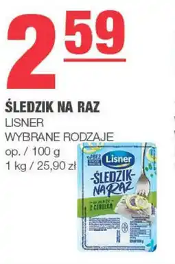 Lisner Śledzik na raz