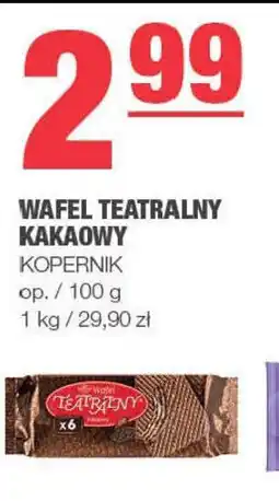 Kopernik Wafel teatralny kakaowy 100g