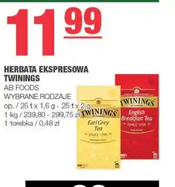 EuroSPAR Twinings Herbata ekspresowa oferta