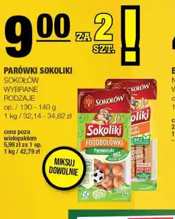EuroSPAR Parówki Sokolik 130140g oferta