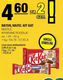EuroSPAR Baton, wafel Kit Kat Nestle oferta