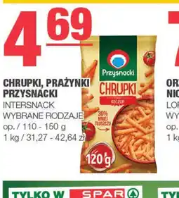 EuroSPAR Przysnacki Chrupki, Prażynki 120g oferta