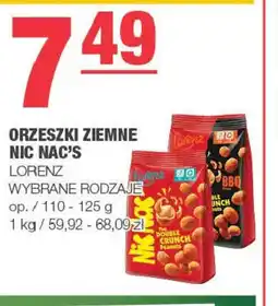 EuroSPAR Orzeszki ziemne Nic Nac's Lorenz oferta