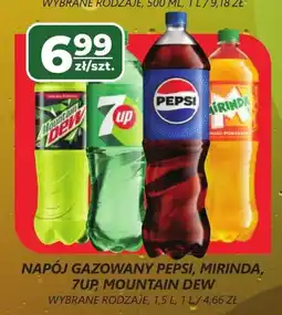 Top Market NAPÓJ GAZOWANY PEPSI, MIRINDA, 7UP, MOUNTAIN DEW 1,5 L oferta