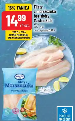 Polomarket Filety z morszczuka bez skóry Master Fish 475g oferta