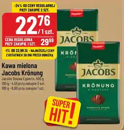 Polomarket Jacobs Krönung Kawa mielona 500g oferta