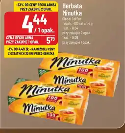 Polomarket Herbata Minutka Global Coffee 100 szt oferta