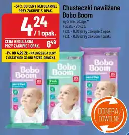 Polomarket Chusteczki nawilżane Bobo Boom oferta