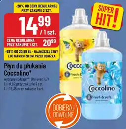 Polomarket Coccolino Płyn do płukania 1,7l oferta